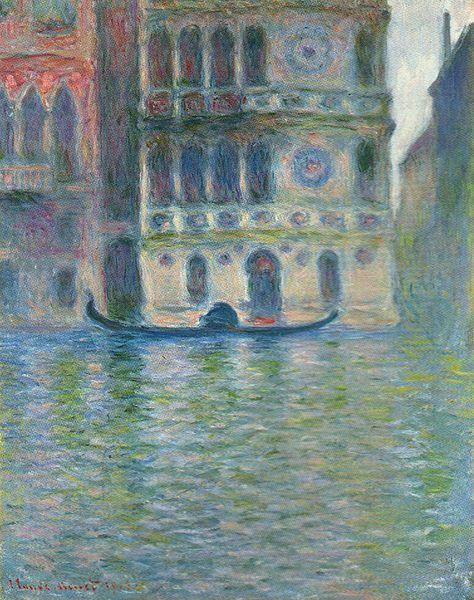 Claude Monet Palazzo Dario Sweden oil painting art